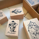 Wooden stamps