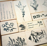 Wooden stamps