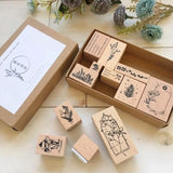 Wooden stamps