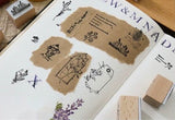 Wooden stamps