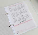 Monthly weekly planner 2024 (12months)