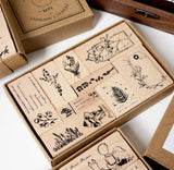 Wooden stamps