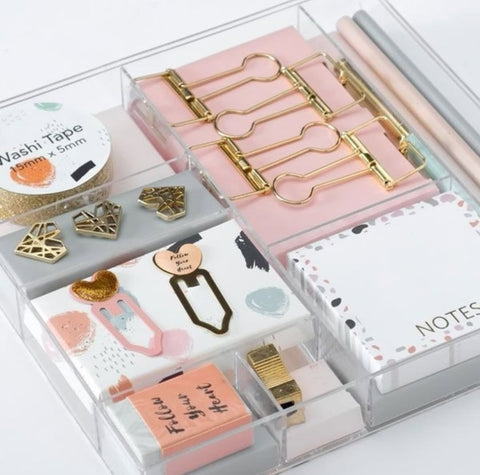 Stationery gift box terazzo