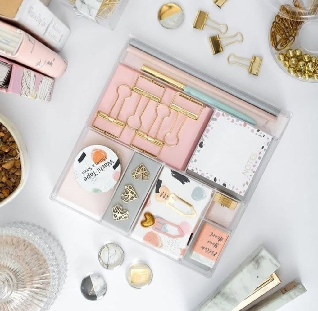 Stationery gift box terazzo