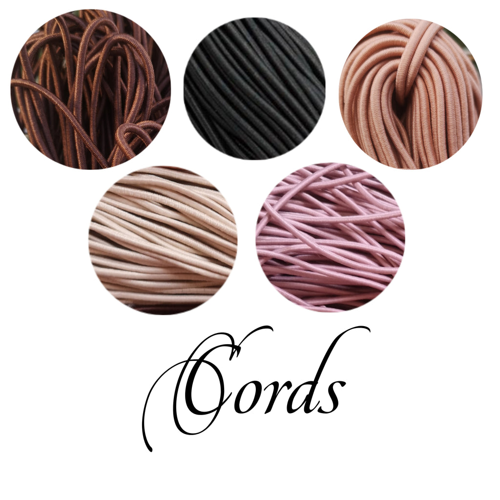 Cord (élastique) & Leather colors اضغط للمزيد من الصور