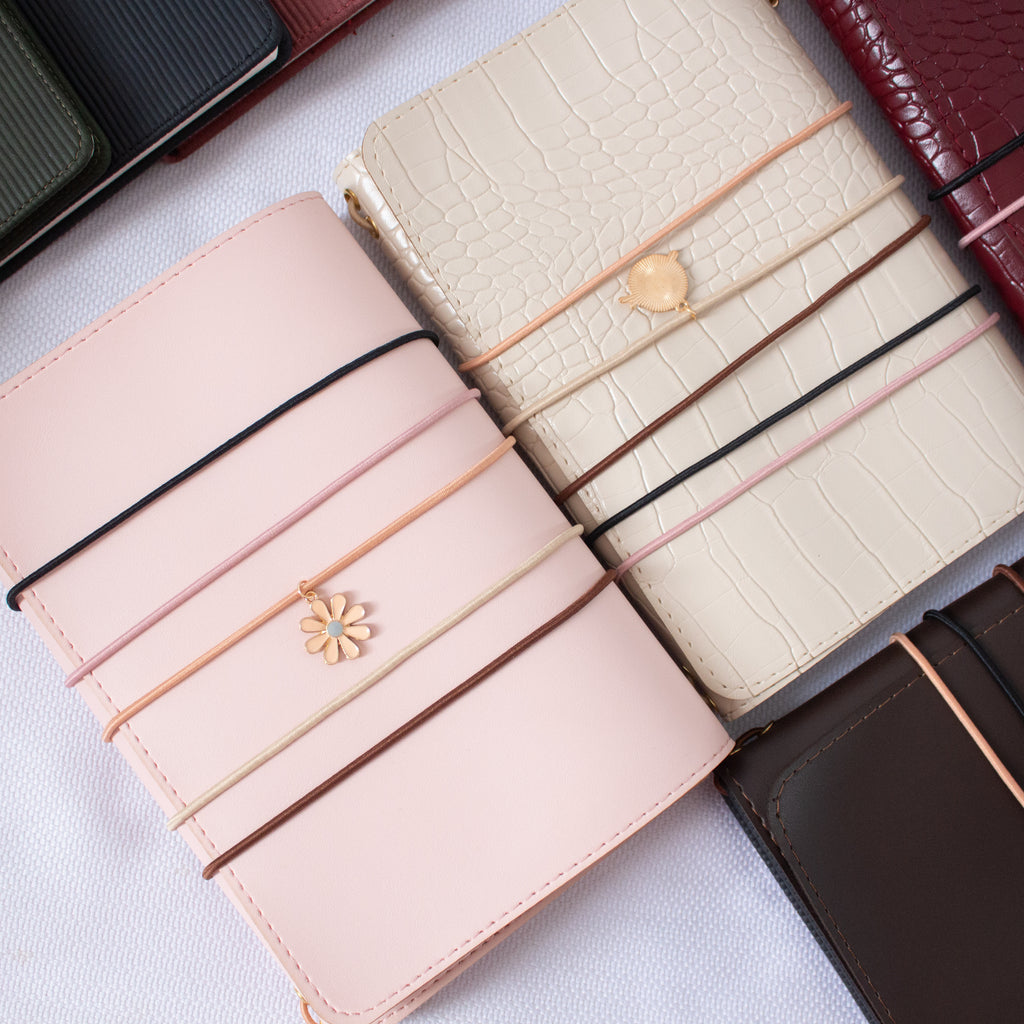 Cord (élastique) & Leather colors اضغط للمزيد من الصور