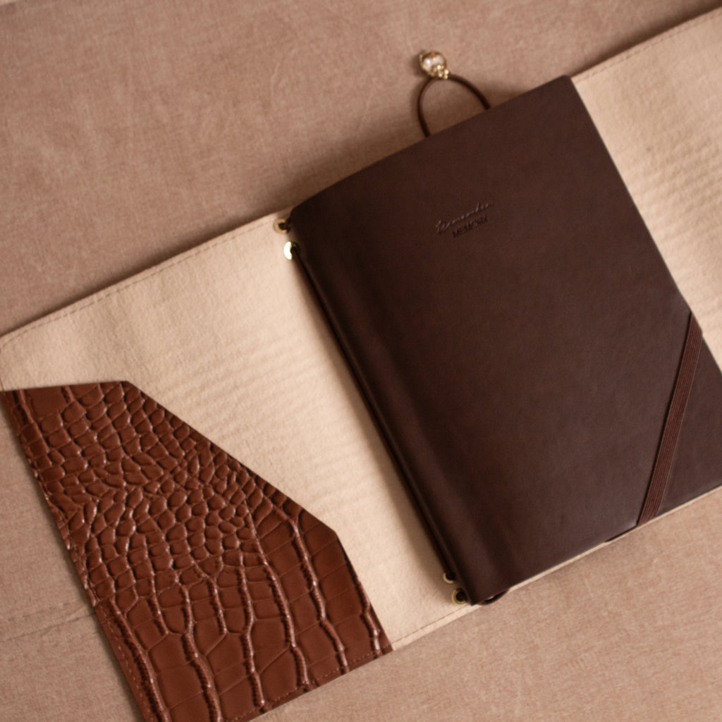 Notebook deli Brown