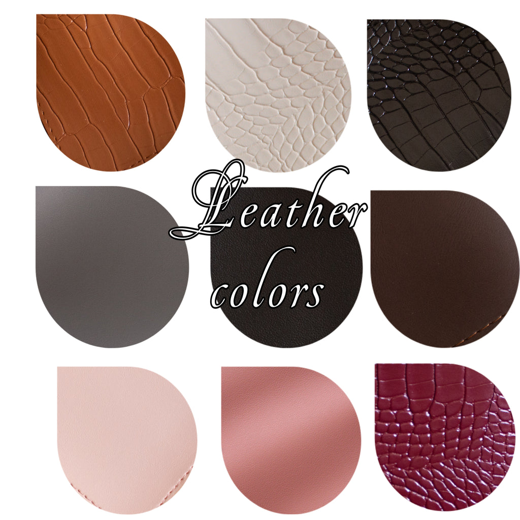 Cord (élastique) & Leather colors اضغط للمزيد من الصور
