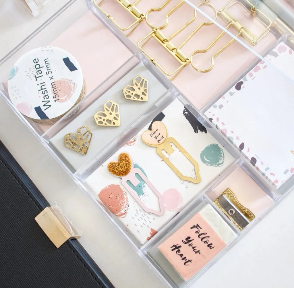 Stationery gift box terazzo