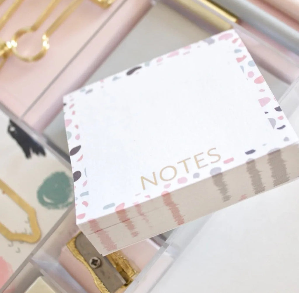 Stationery gift box terazzo