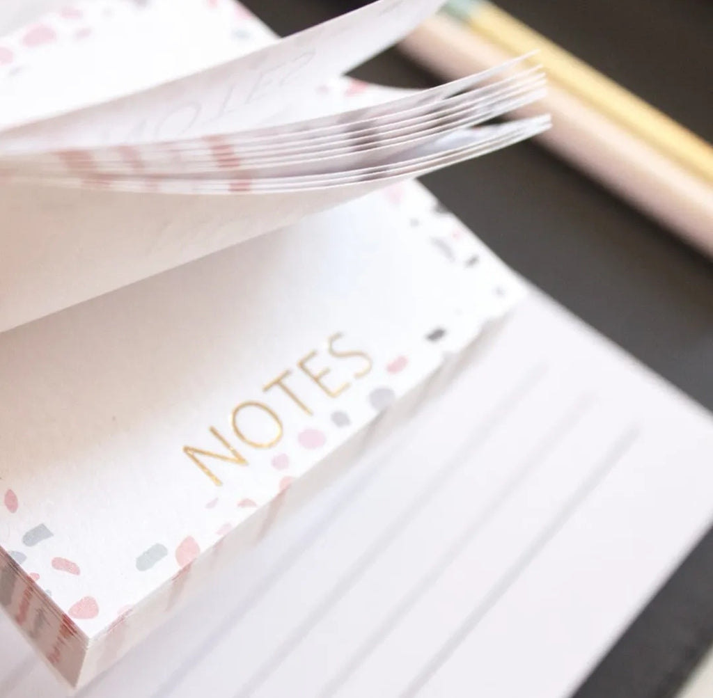 Stationery gift box terazzo